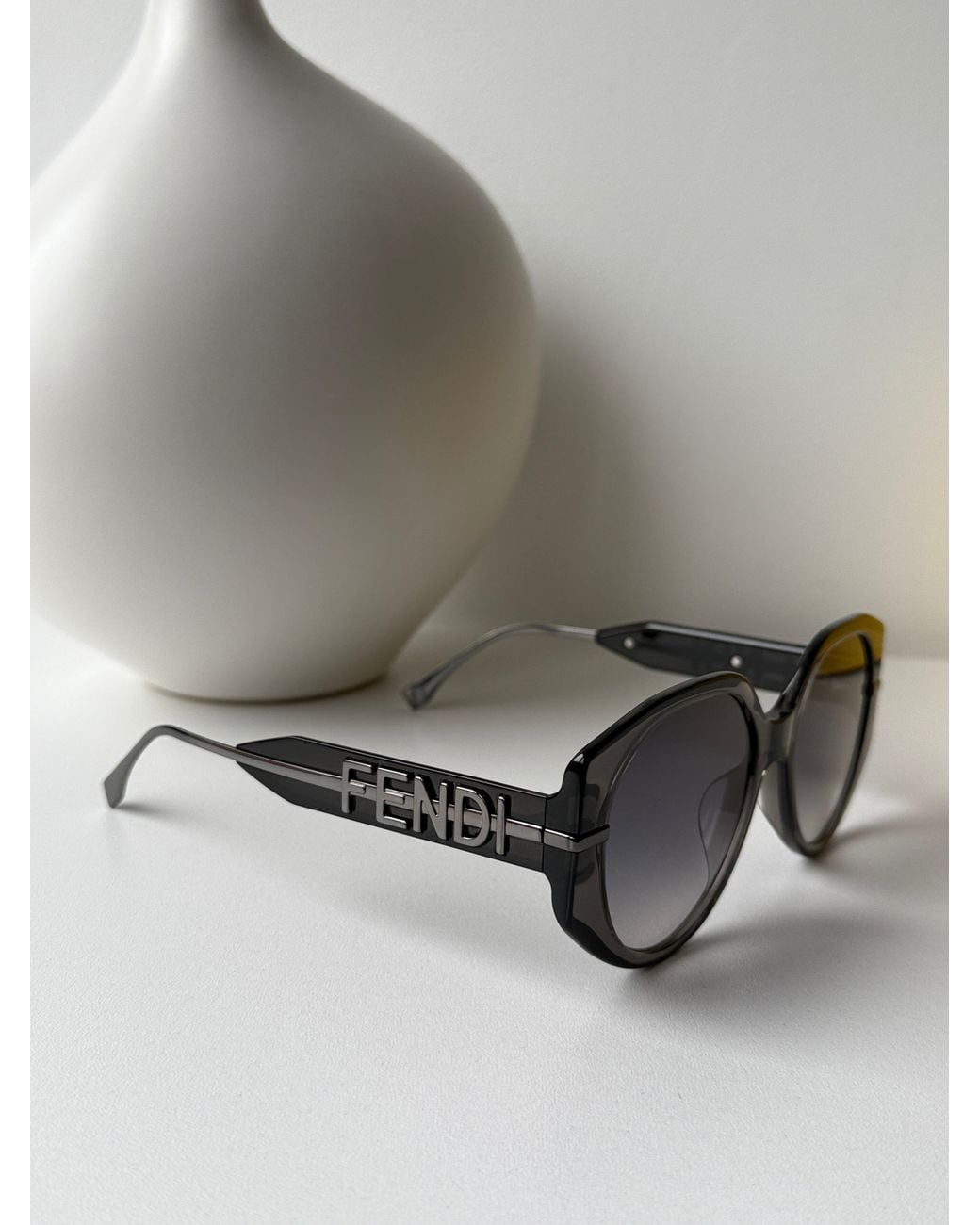 Fendi Black Fe40083U Graphy Sunglasses