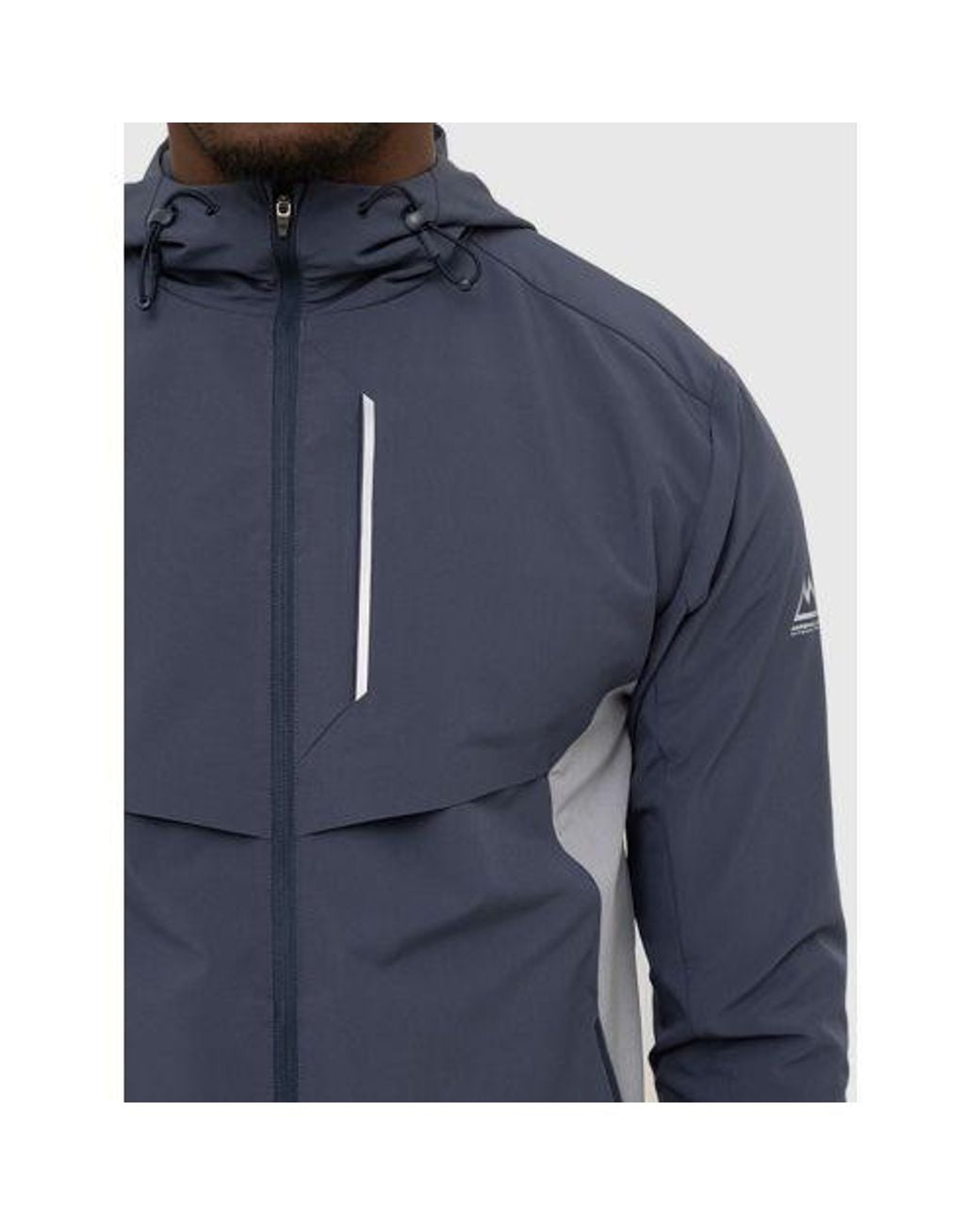 Marshall Artist Blue Slate Elevate Track Jacket for men