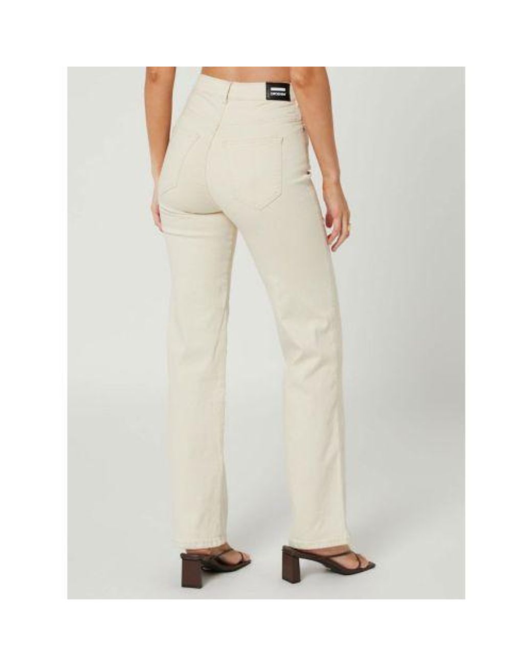 Dr. Denim Natural Loom-State Moxy Straight Jean