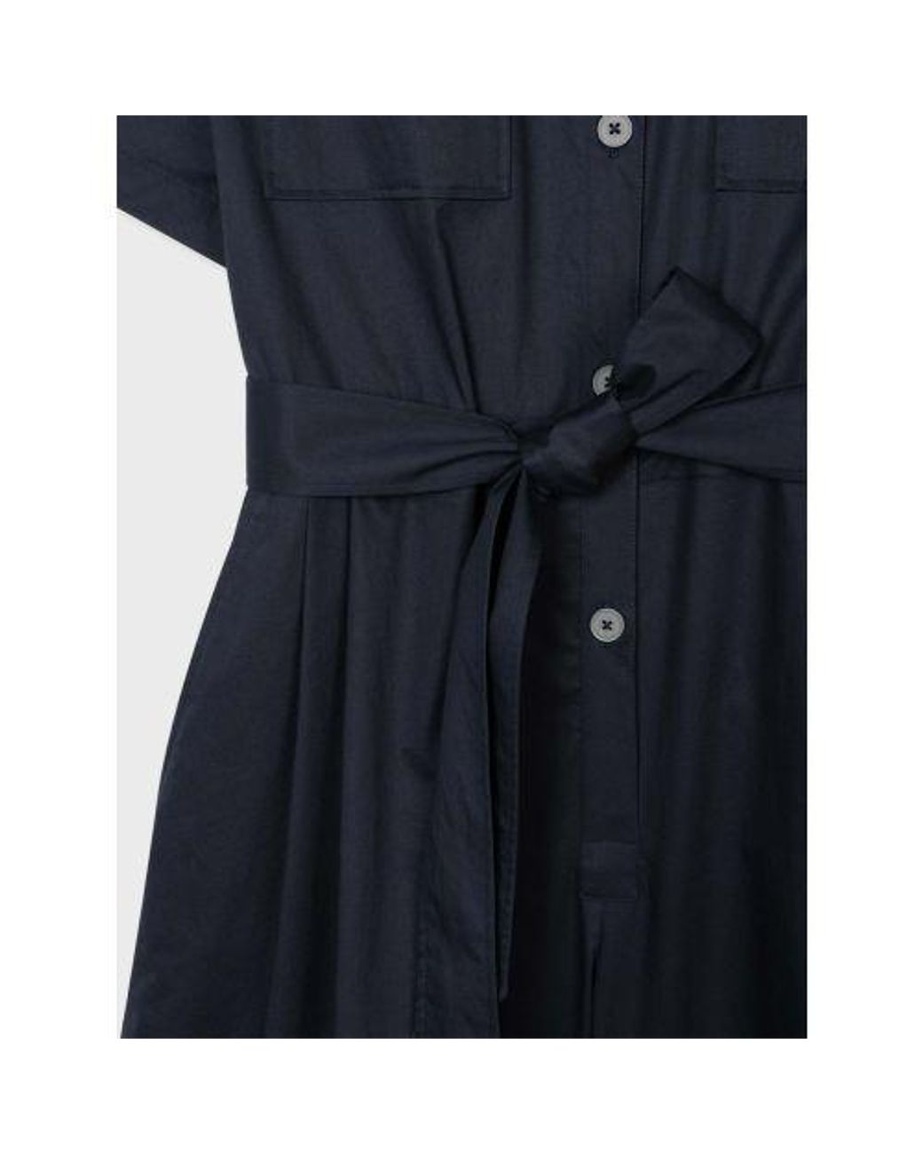 Paul Smith Black Inky Button-Up Jumpsuit