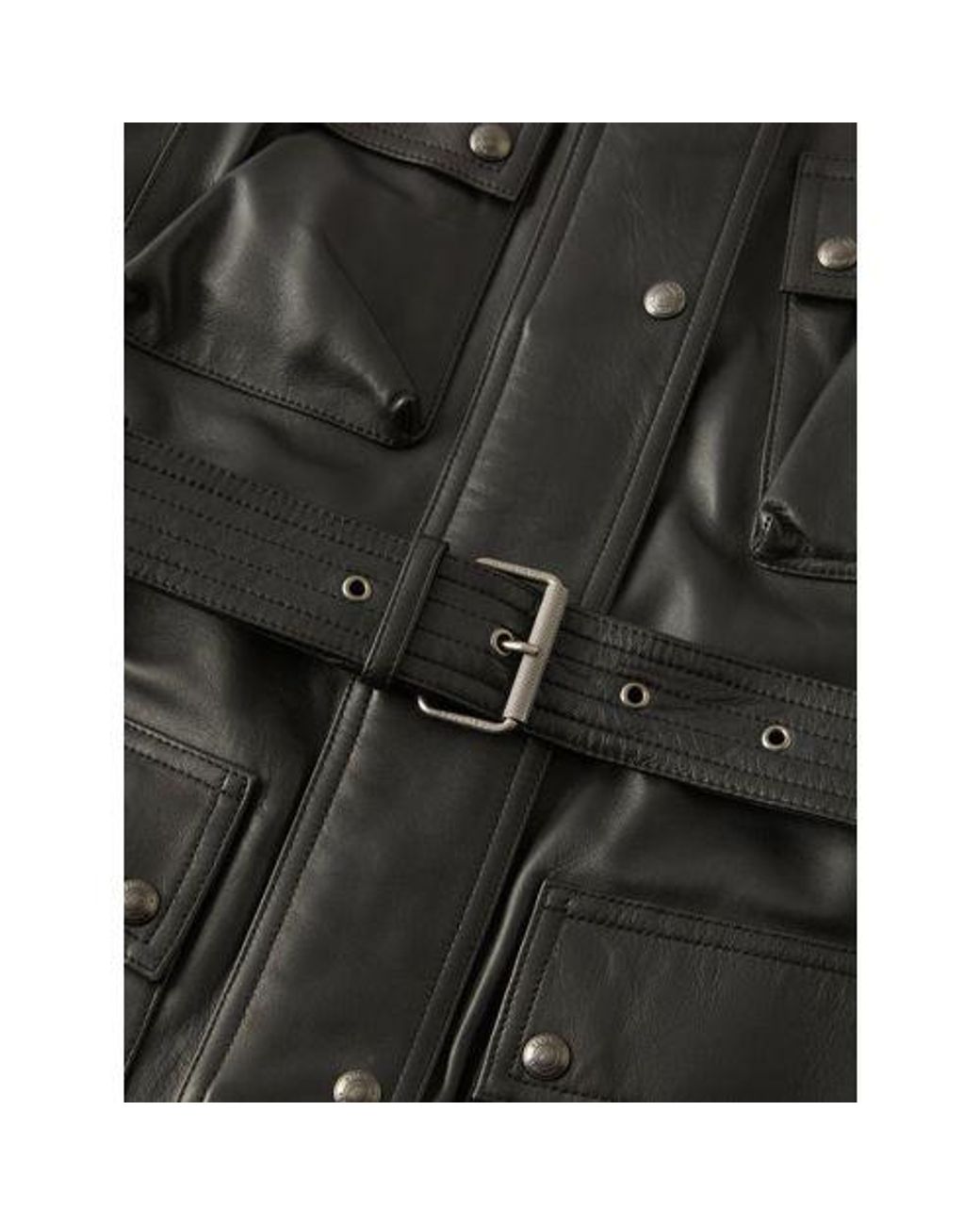 Belstaff Black Trialmaster Panther Jacket