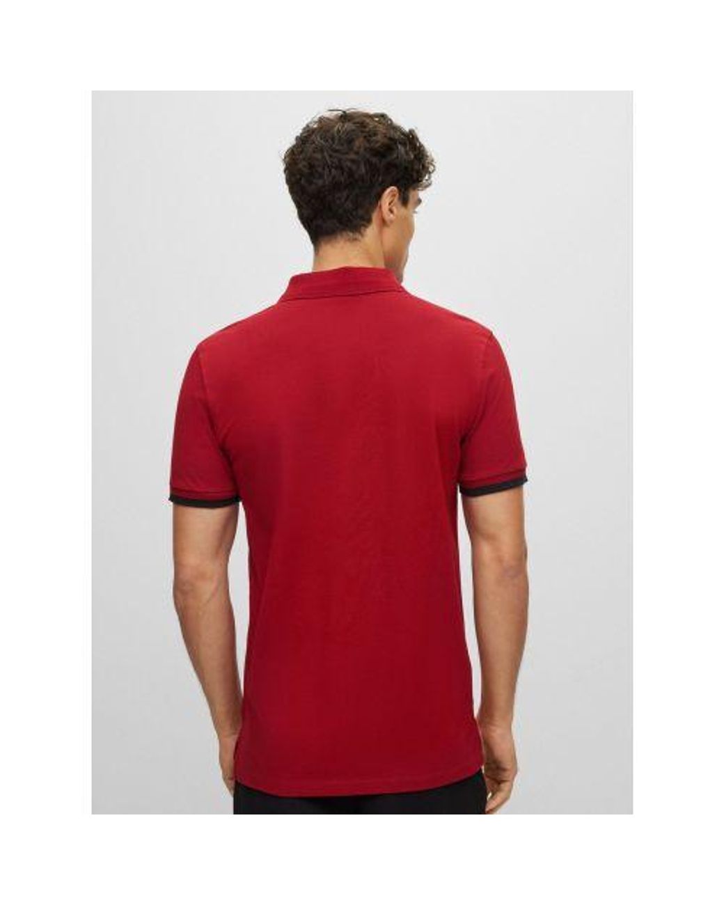 Boss Red Dark Phillipson 38 Polo Shirt for men