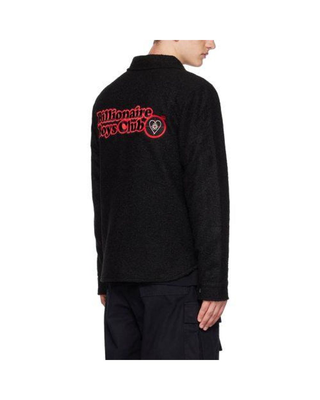 BBCICECREAM Black Outdoorsman Overshirt for men