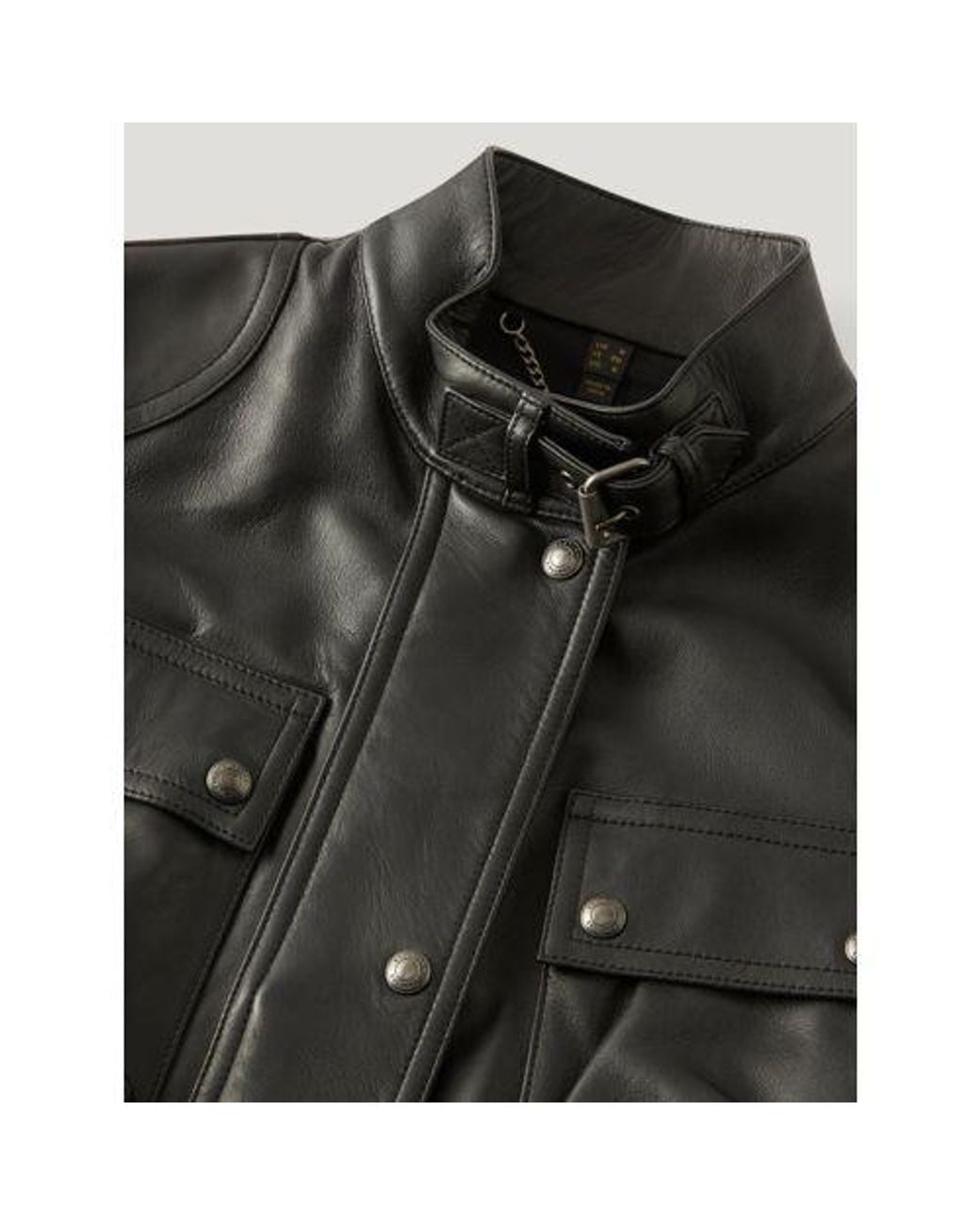 Belstaff Black Trialmaster Panther Jacket