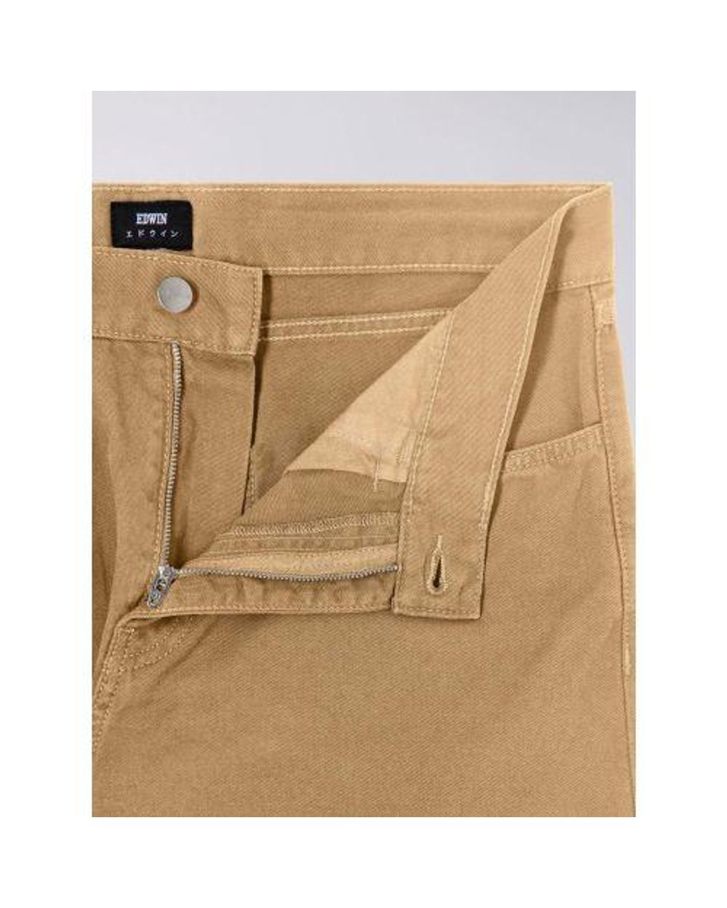 Edwin Natural Kelp Garment Dyed Cosmos Jean for men