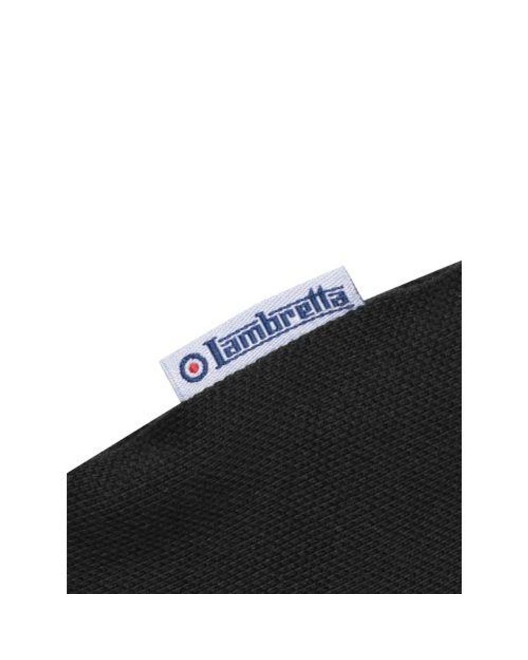 Lambretta Black Two Tone Ringer T-Shirt for men