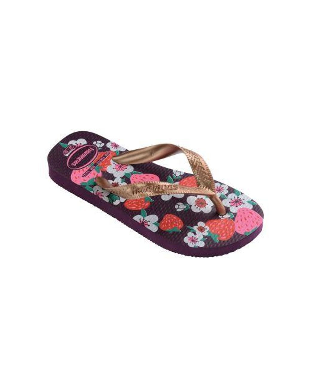 Havaianas Blue Flores Flip Flop