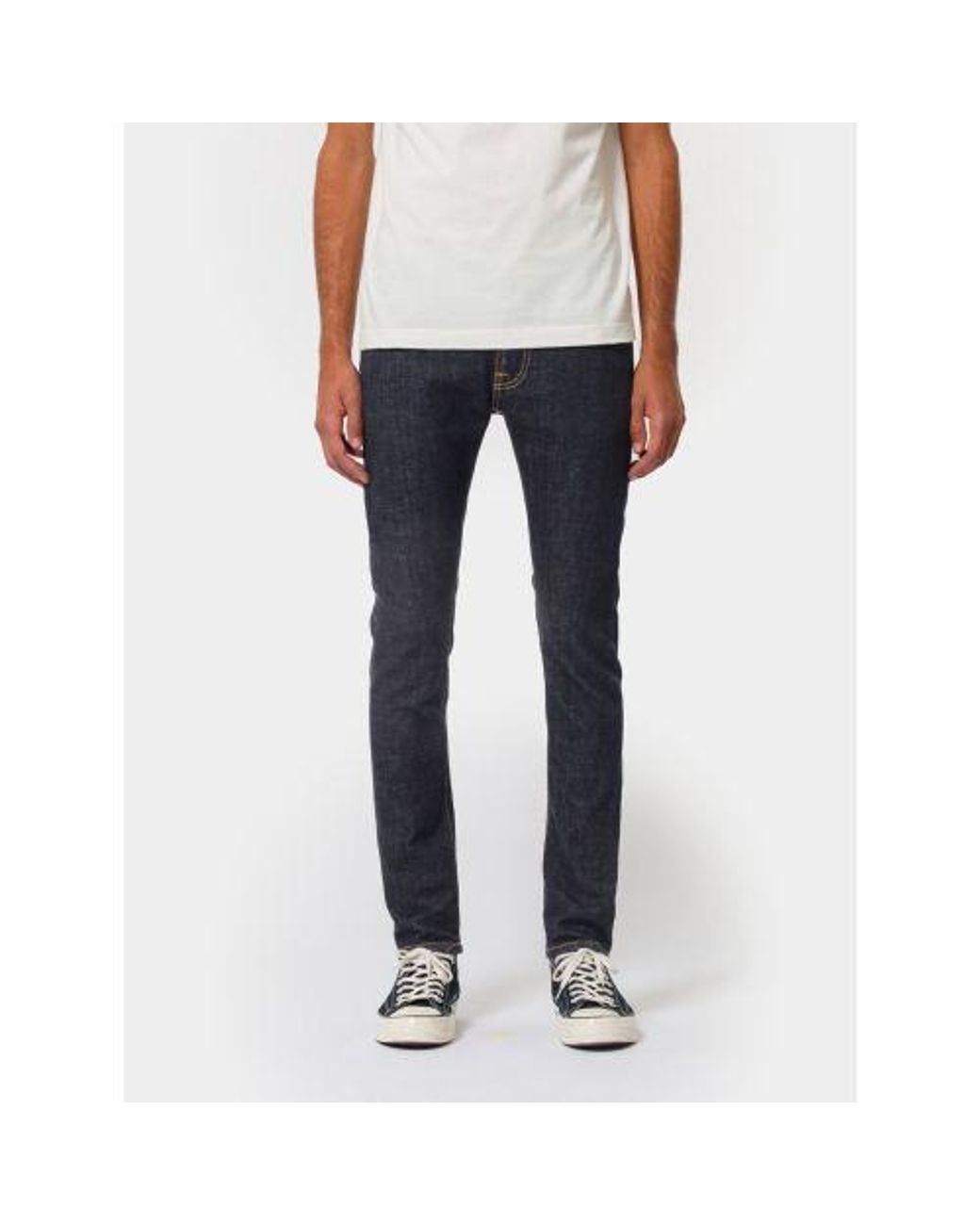 Nudie Jeans Multicolor Dark Wash Tight Terry Rinse Twill Jean for men