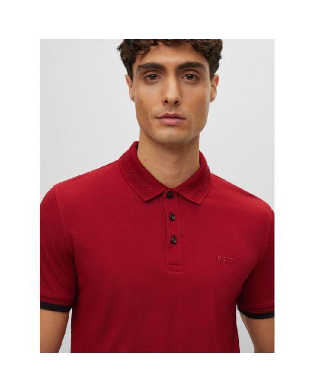 Boss Red Dark Phillipson 38 Polo Shirt for men