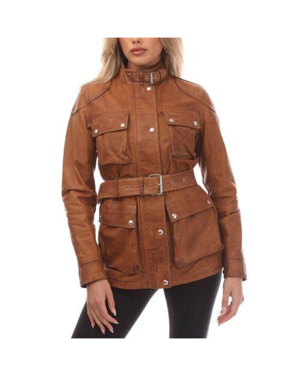 Belstaff Brown Cork Legacy Trialmaster Panther Jacket