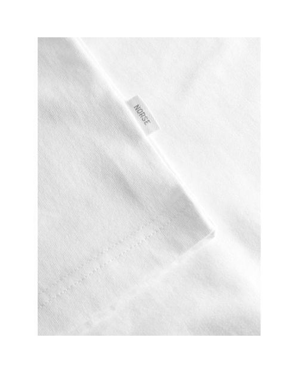 Norse Projects White Norse Standard T-Shirt for men