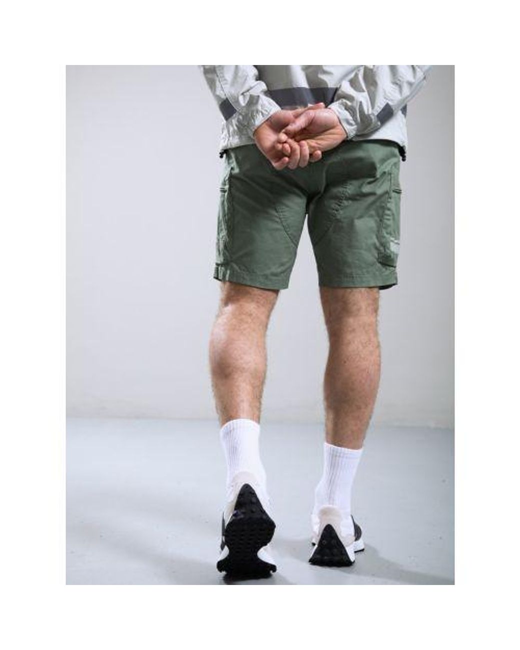 Marshall Artist Green Sage Seafield Cargo Short for men