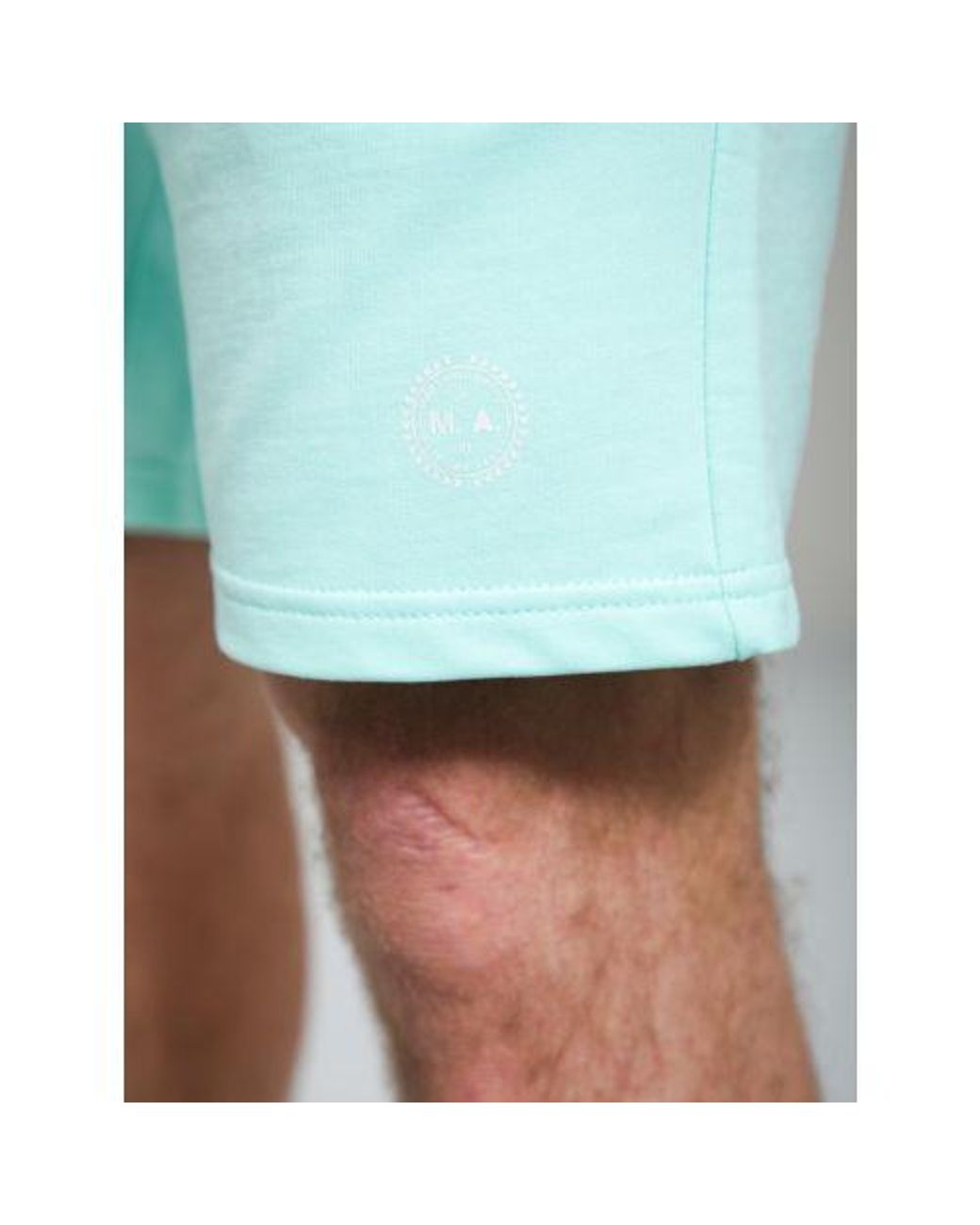 Marshall Artist Green Mint Delta Print Logo Short for men