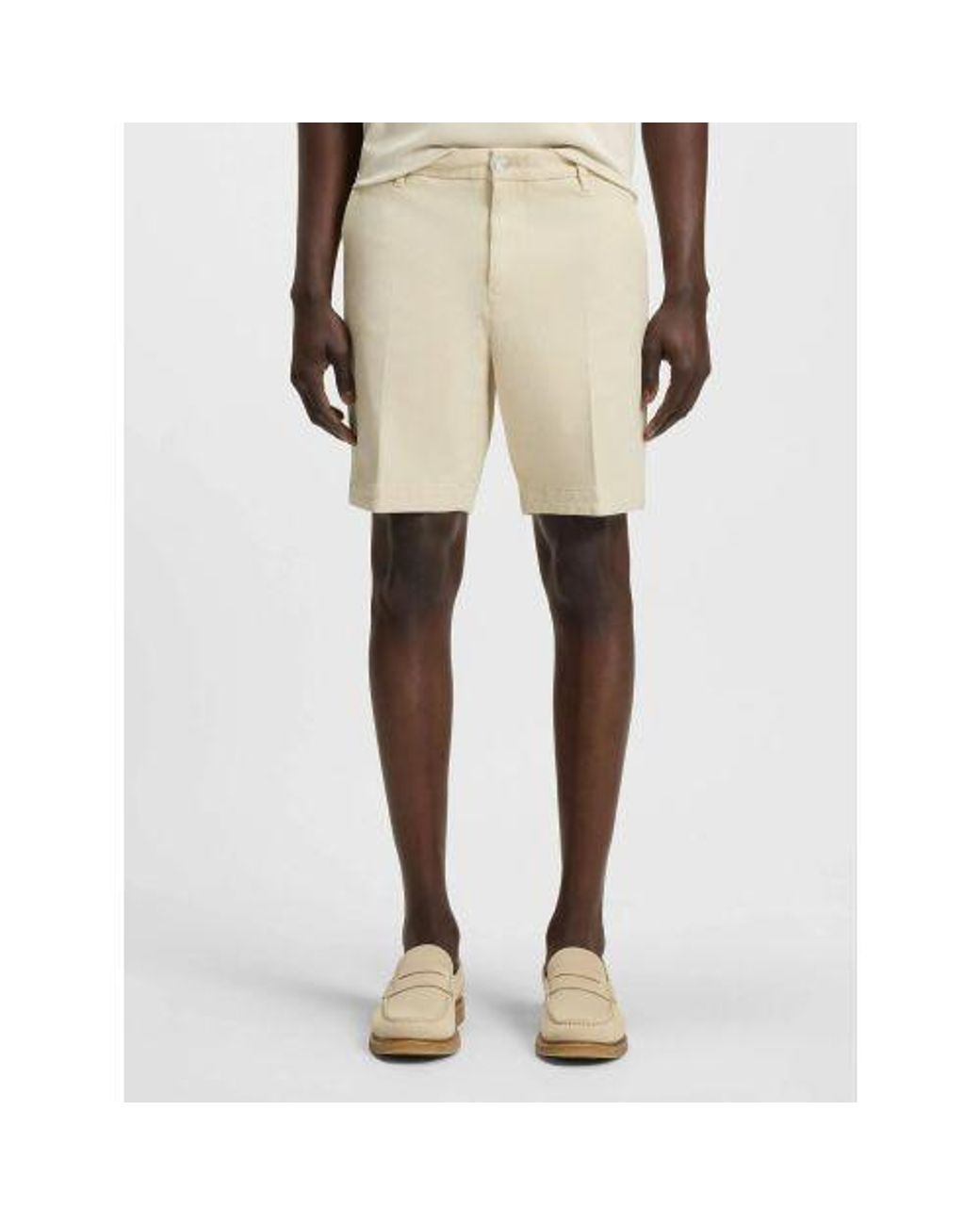 BOSS Open Slice Short in Natural for Men | Lyst UK