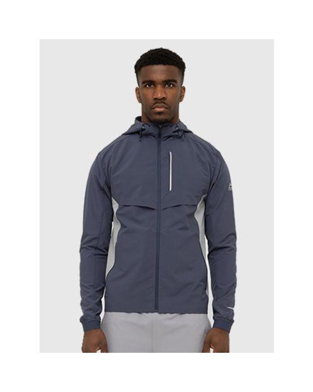 Marshall Artist Blue Slate Elevate Track Jacket for men