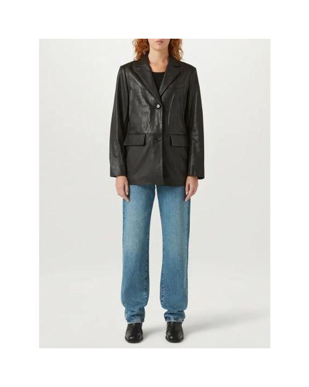 Belstaff Black Foil Blazer