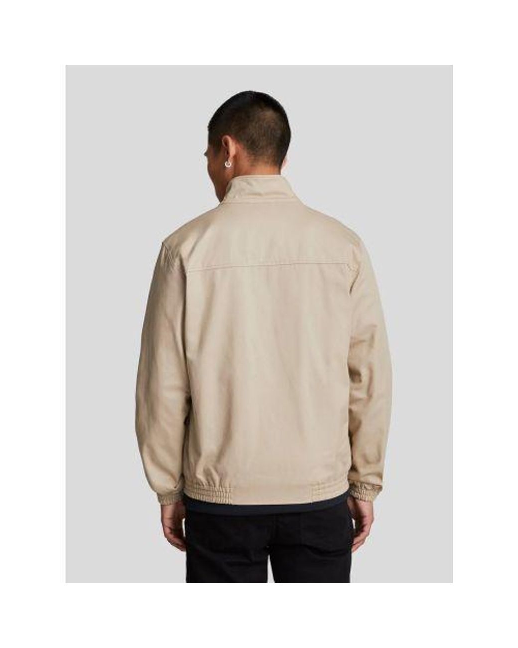 Lyle & Scott Natural Stone Harrington Jacket for men