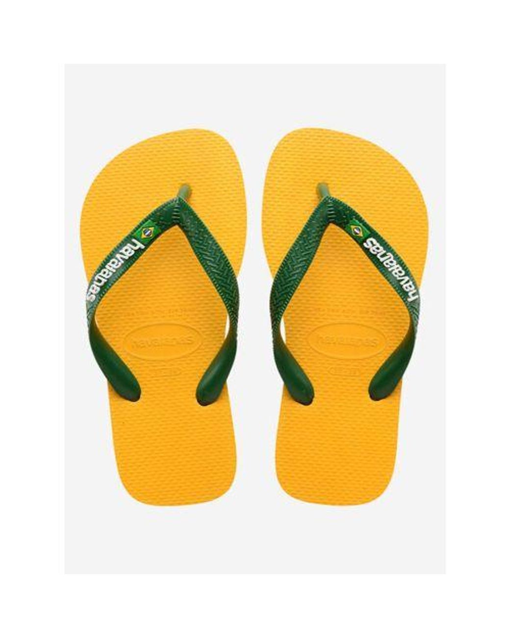 Havaianas Yellow Kids Banana Logo Flip Flop
