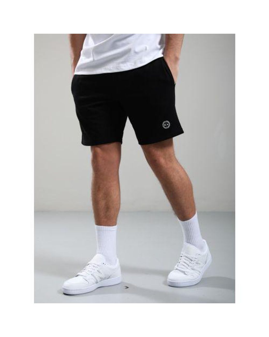 Marshall Artist Black Delta Print Logo Short for men