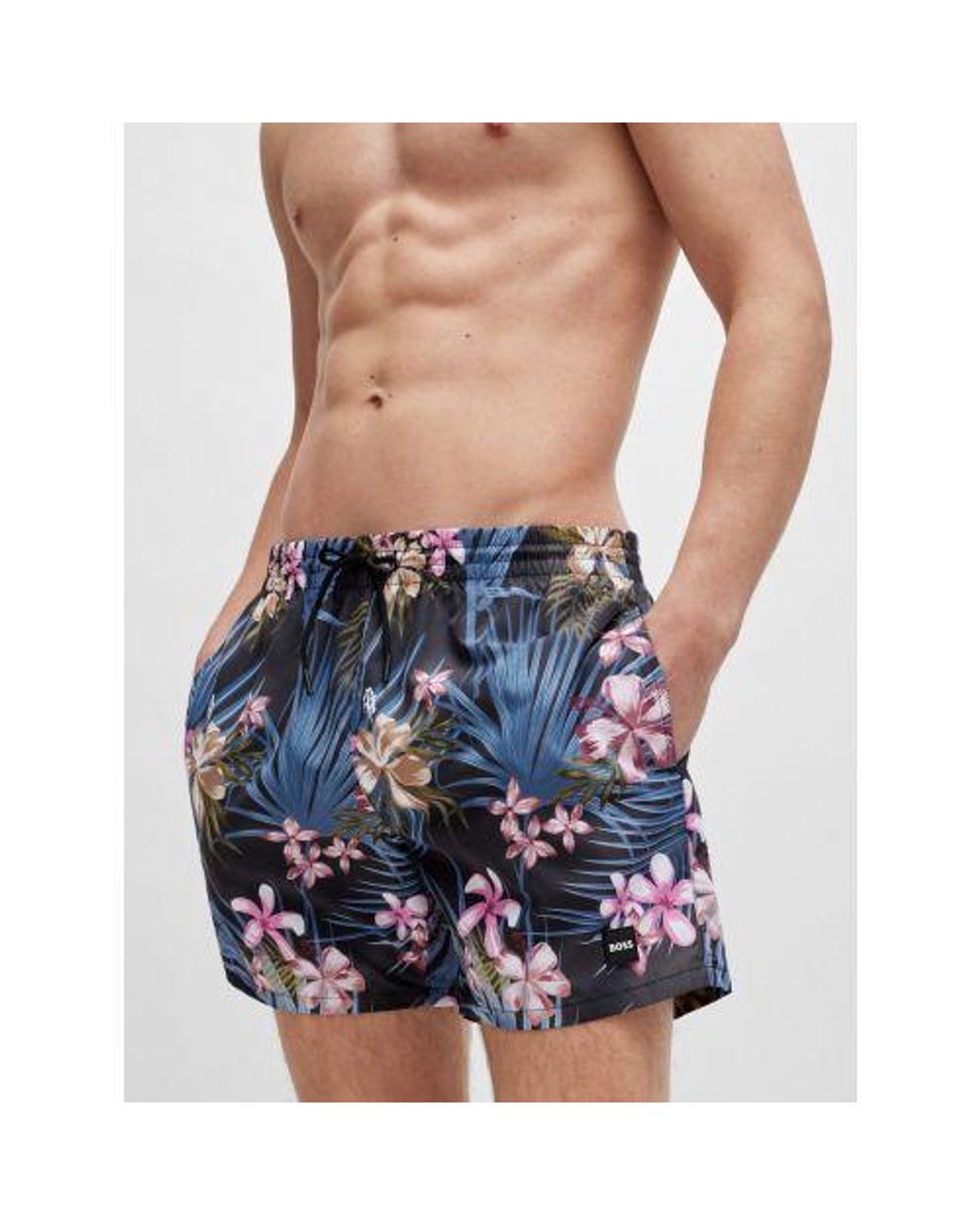 Boss Blue Piranha Swim Short for men