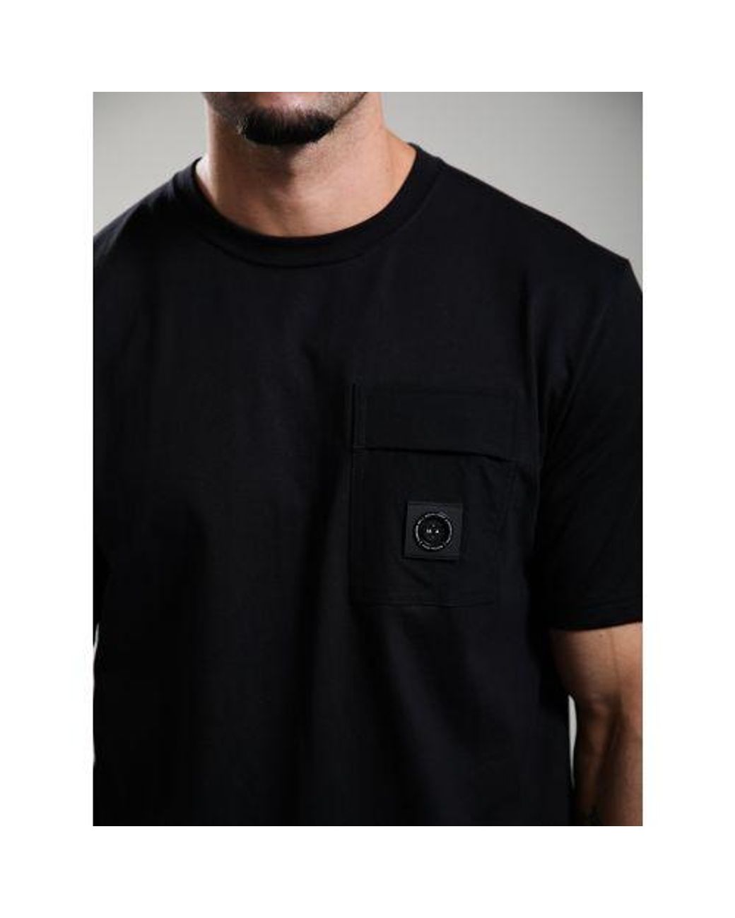 Marshall Artist Black Kyoto Pocket T-Shirt for men