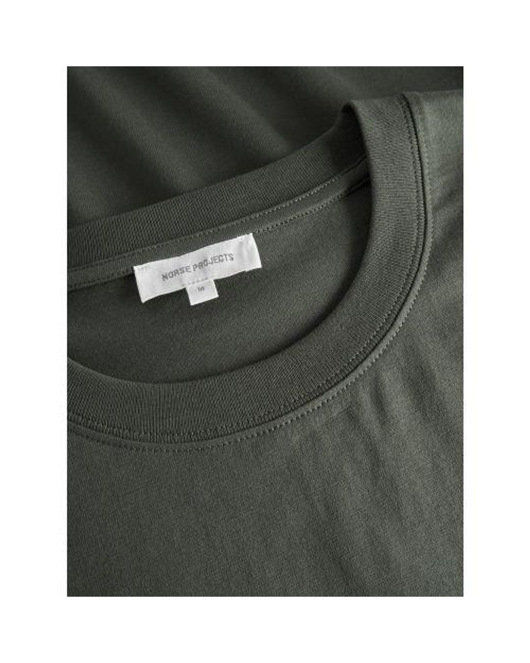 Norse Projects Gray Norse Standard T-Shirt for men