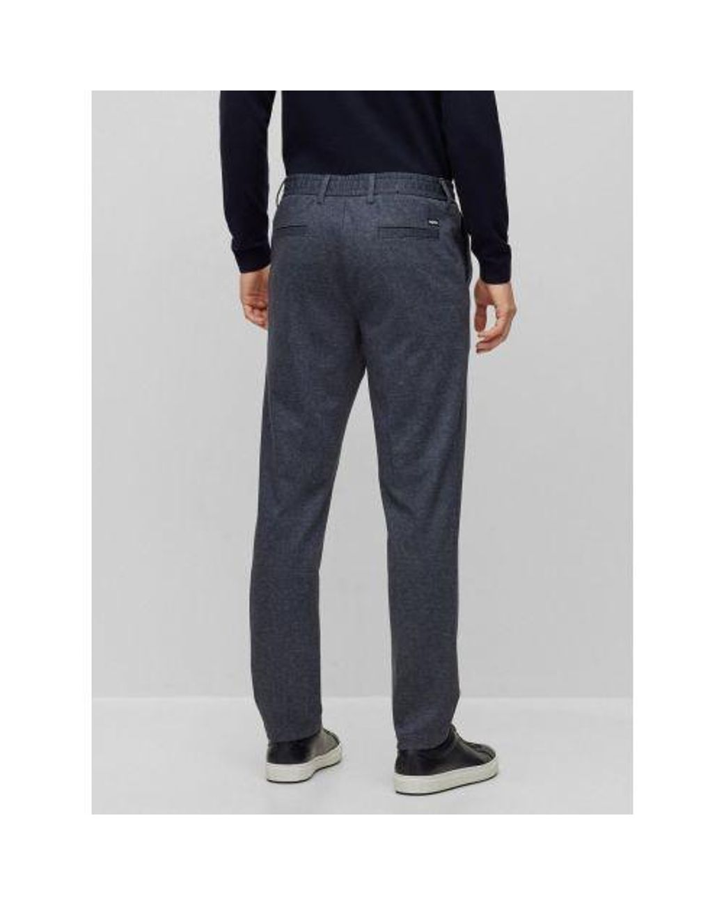 Boss Blue Dark Kane Ds Straight Leg Pant for men