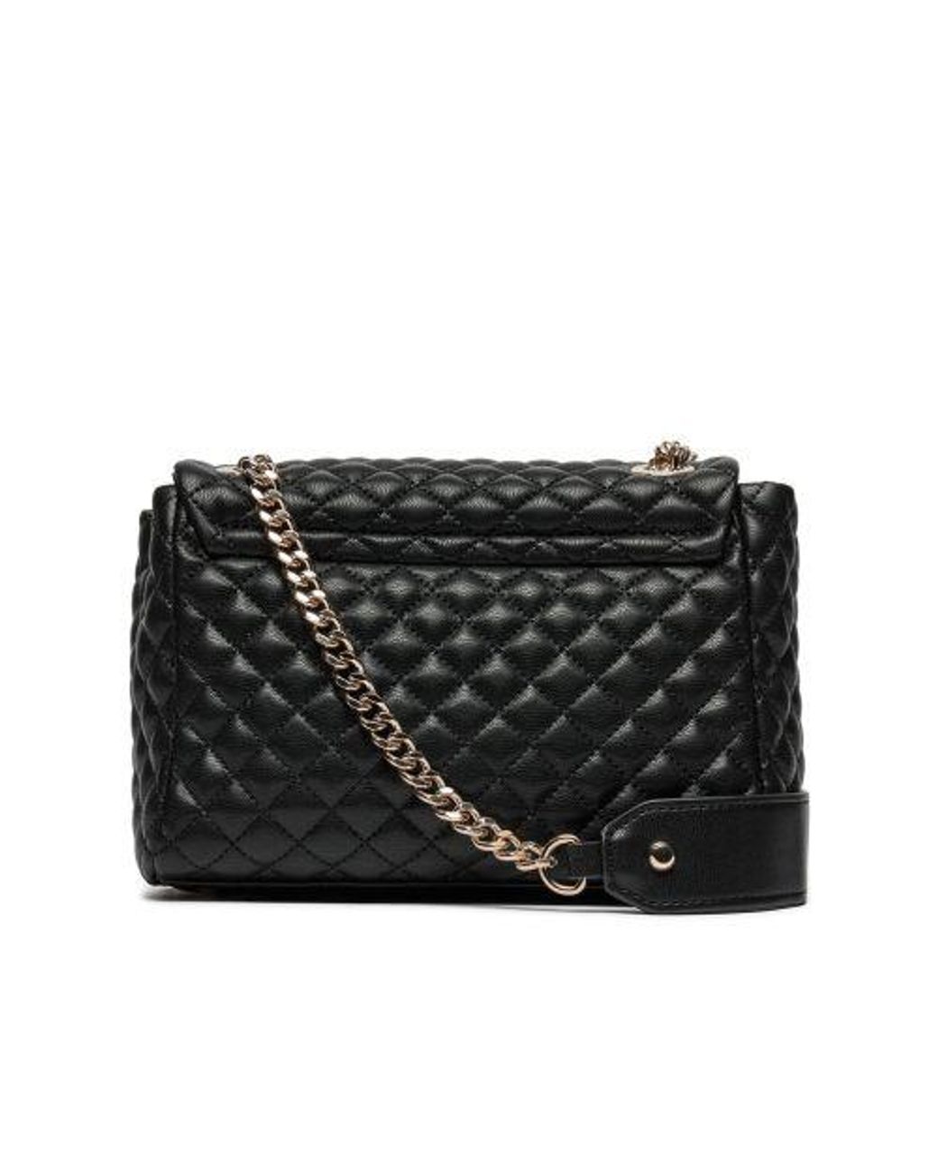 Guess Dita Convertible Crossbody Flap in Black | UK
