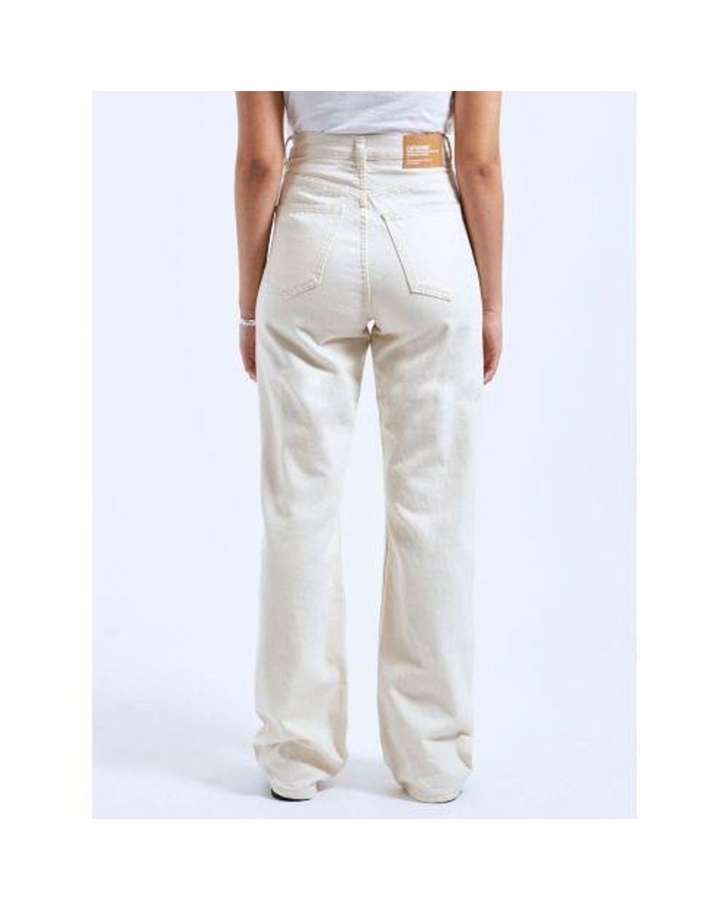 Dr. Denim White Loom-State Echo Jean