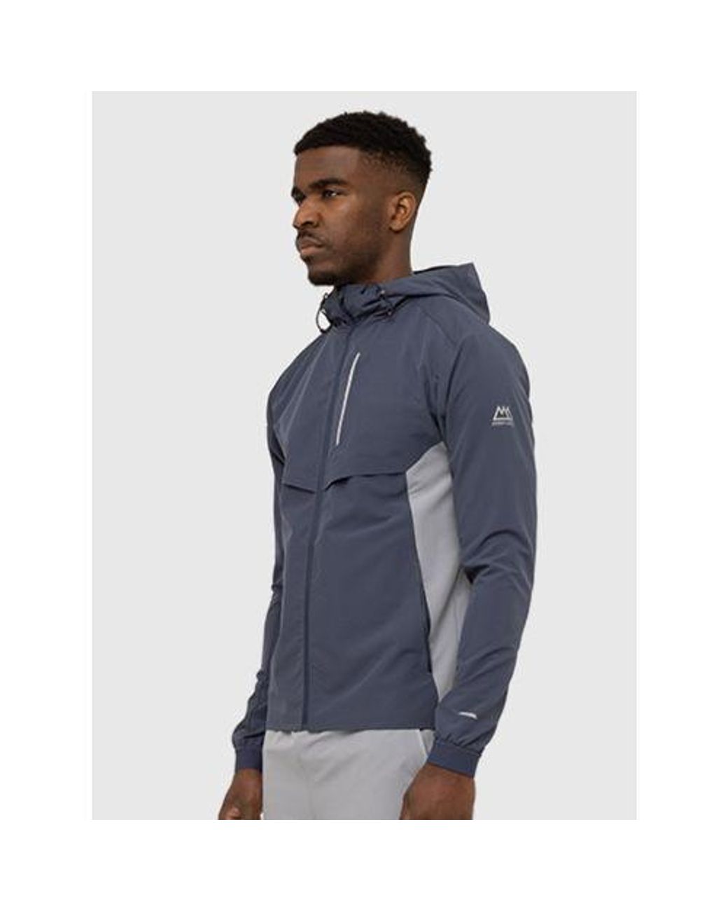 Marshall Artist Blue Slate Elevate Track Jacket for men