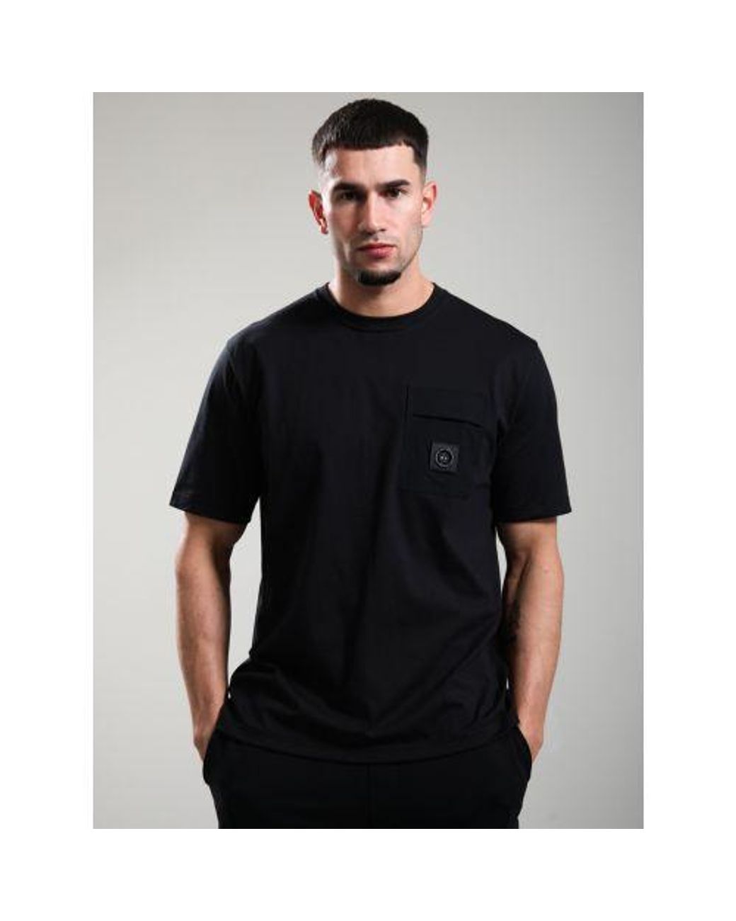 Marshall Artist Black Kyoto Pocket T-Shirt for men