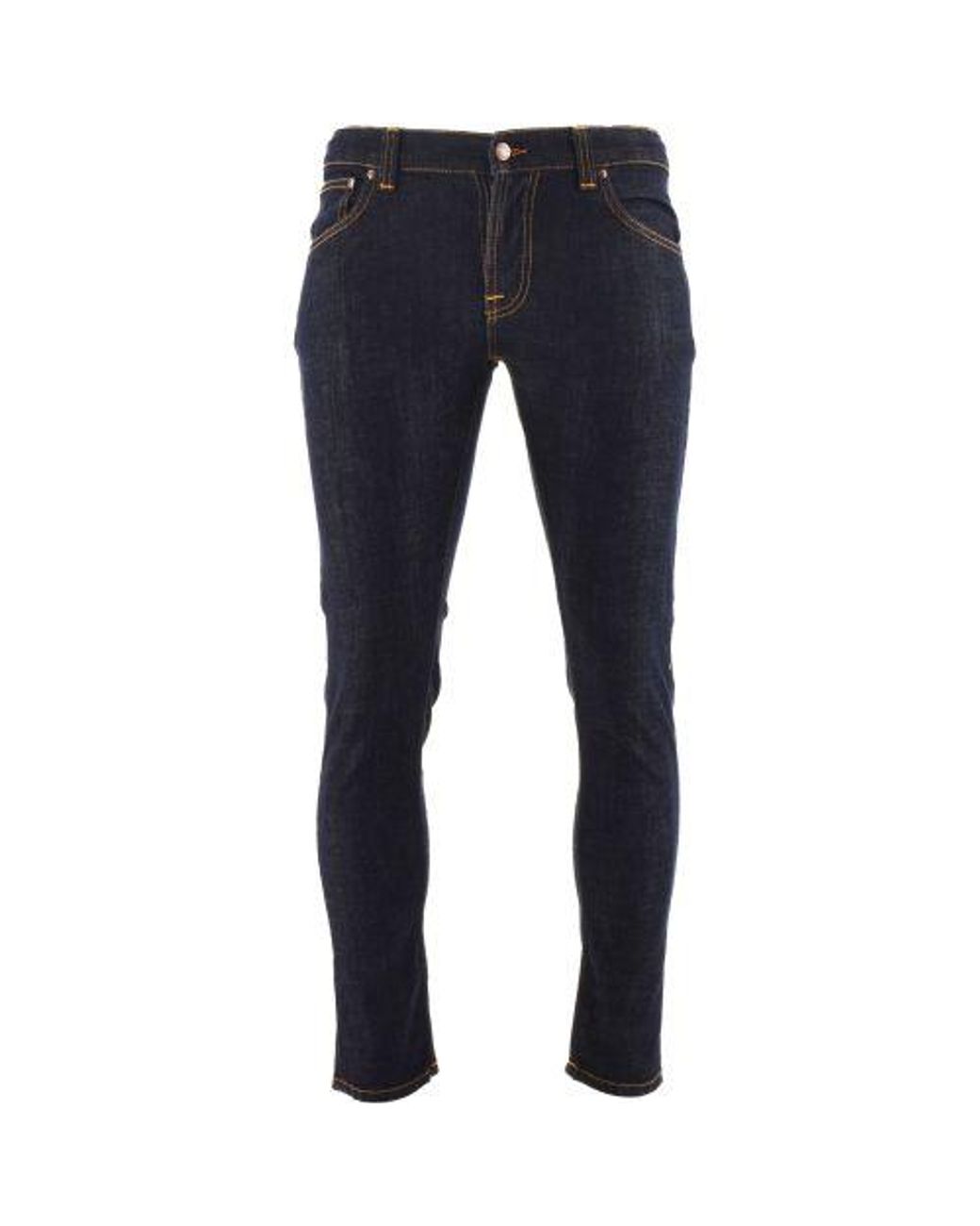 Nudie Jeans Multicolor Dark Wash Tight Terry Rinse Twill Jean for men