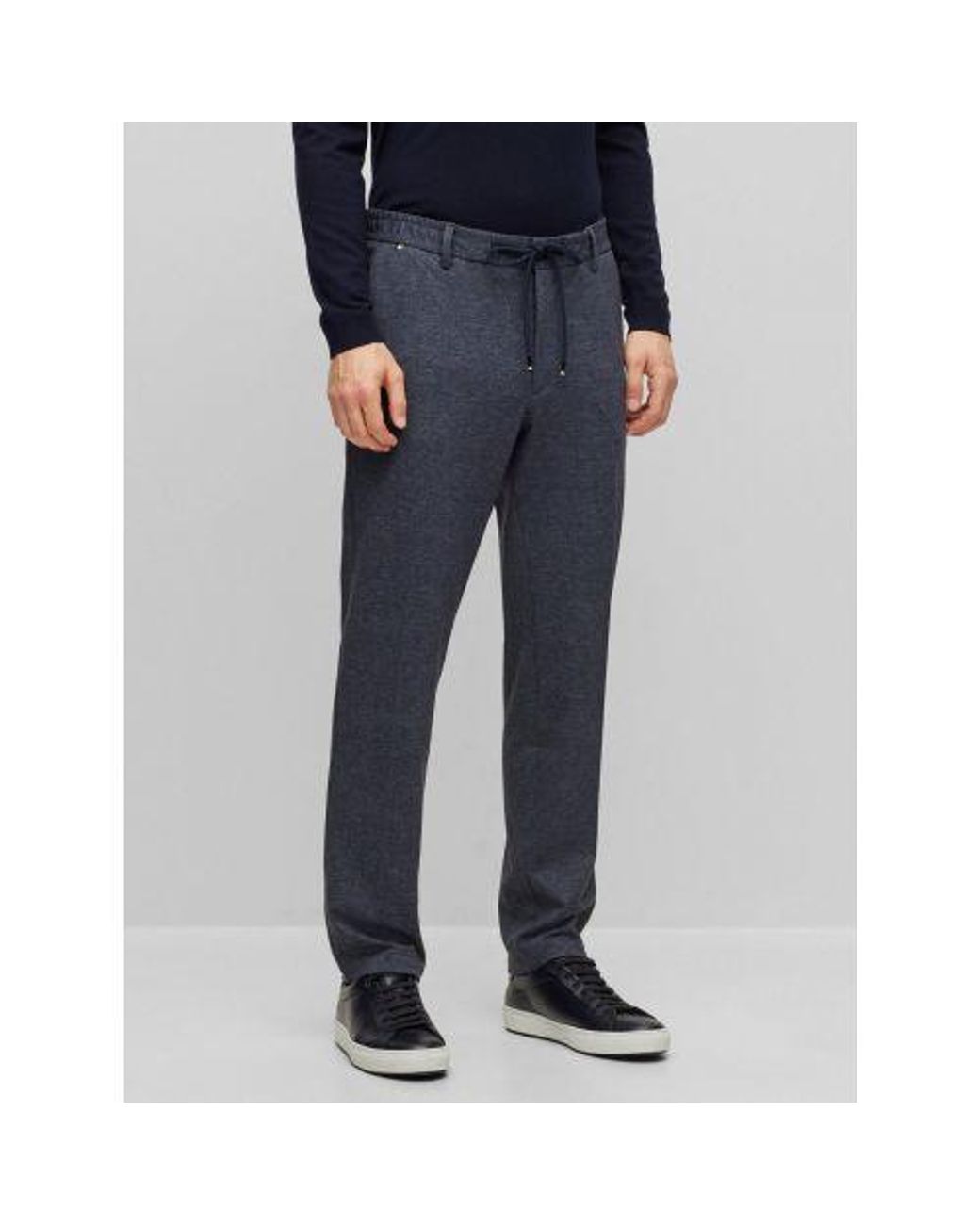 Boss Blue Dark Kane Ds Straight Leg Pant for men