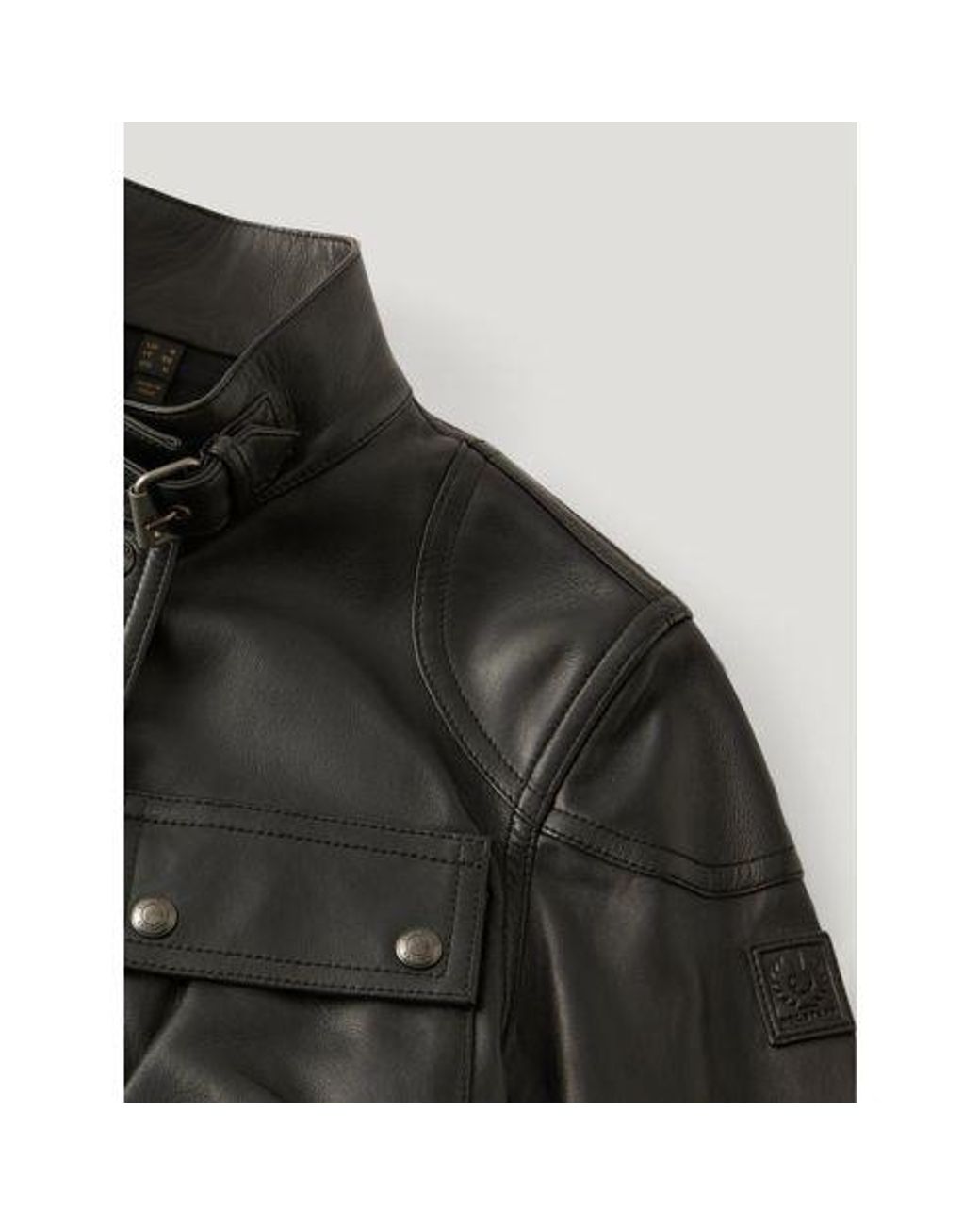 Belstaff Black Trialmaster Panther Jacket
