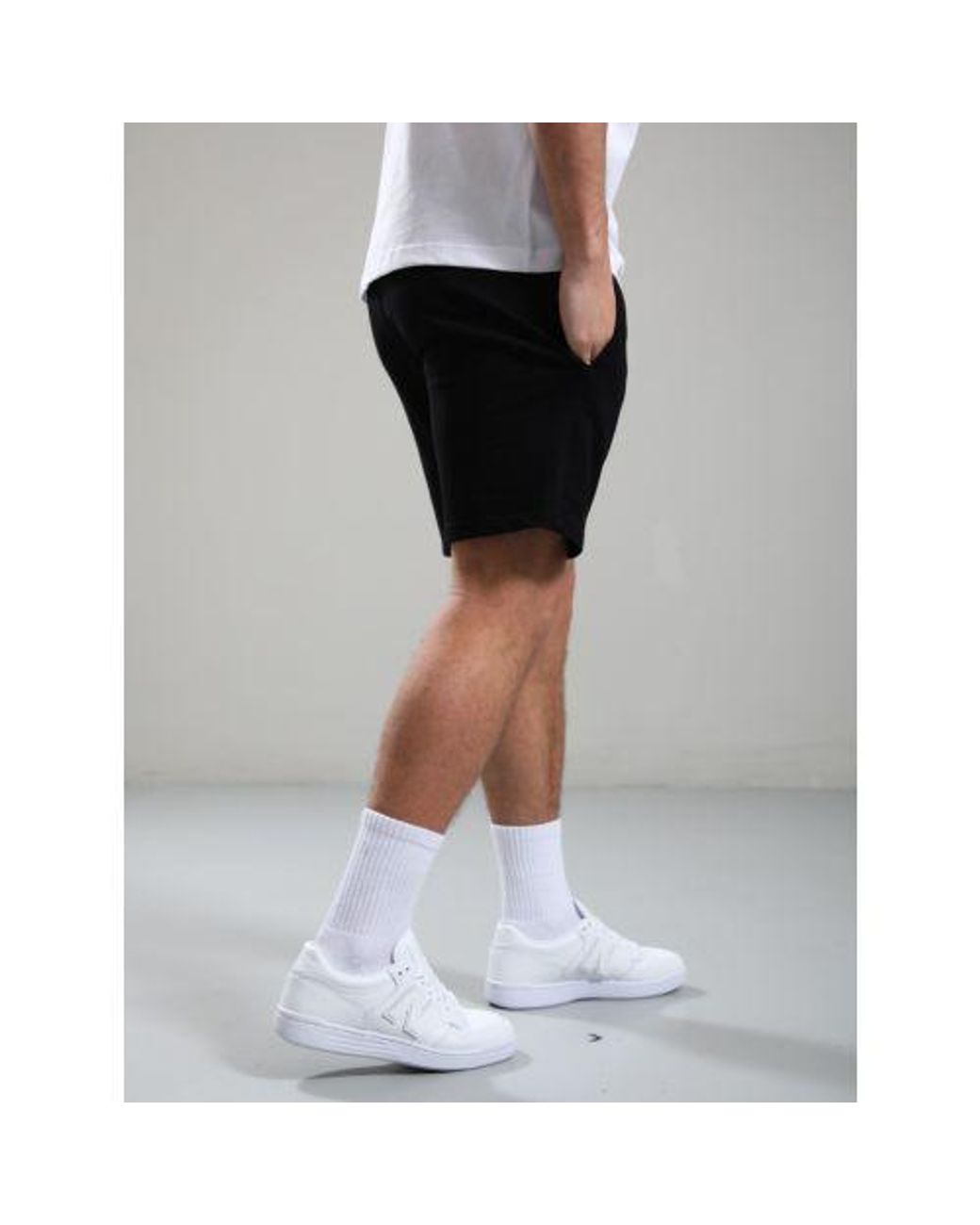 Marshall Artist Black Delta Print Logo Short for men