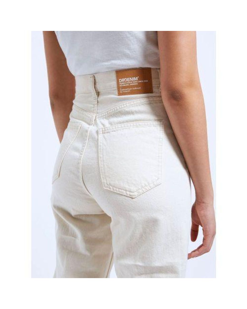 Dr. Denim White Loom-State Echo Jean