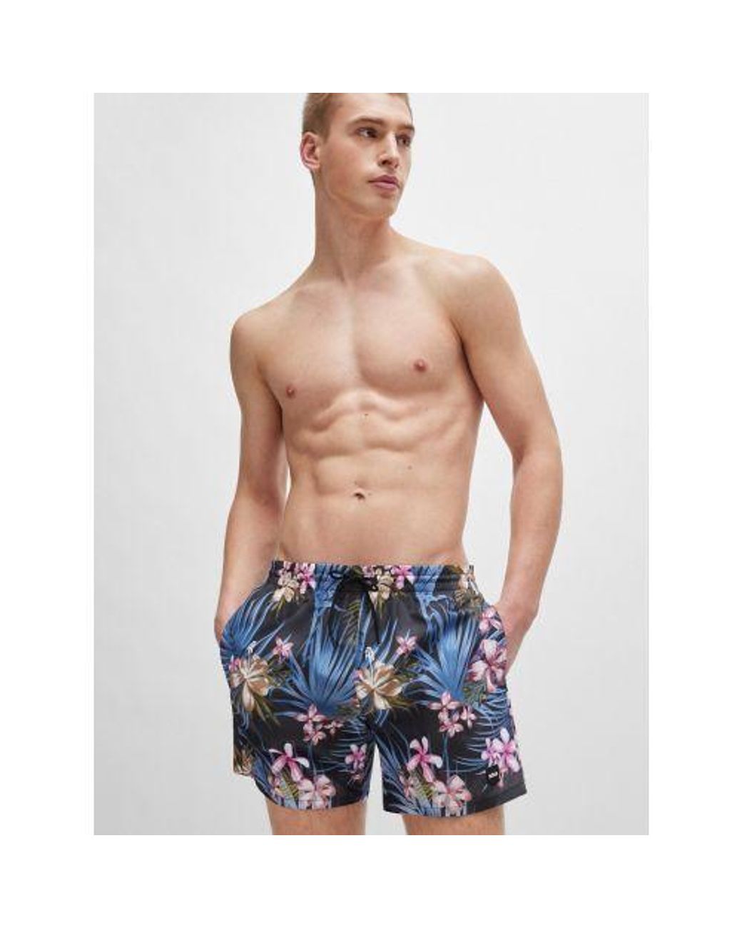 Boss Blue Piranha Swim Short for men