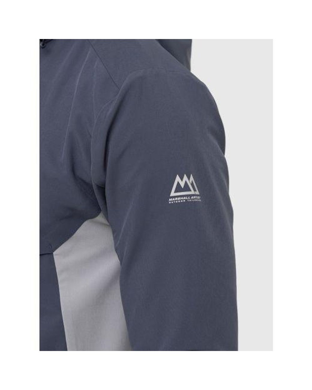 Marshall Artist Blue Slate Elevate Track Jacket for men