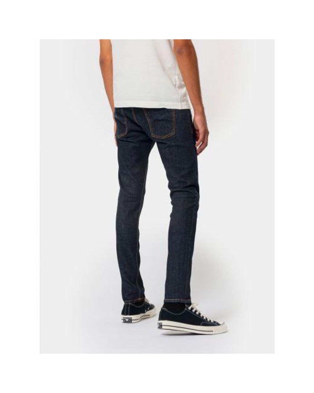 Nudie Jeans Multicolor Dark Wash Tight Terry Rinse Twill Jean for men