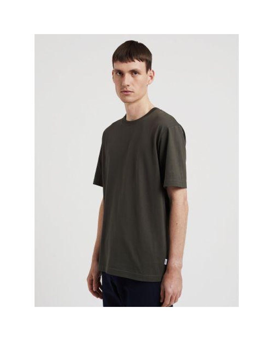 Norse Projects Gray Norse Standard T-Shirt for men