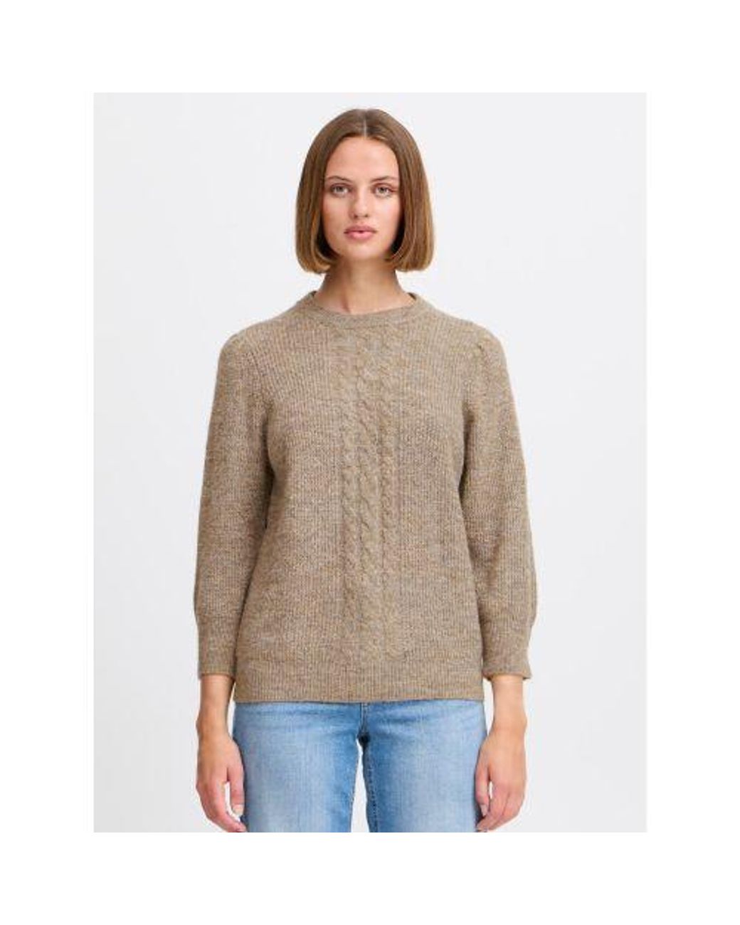Ichi Brown Fungi Ihkamara Pullover