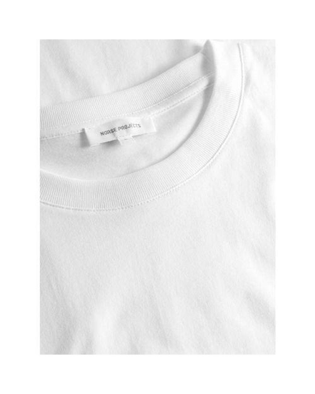 Norse Projects White Norse Standard T-Shirt for men