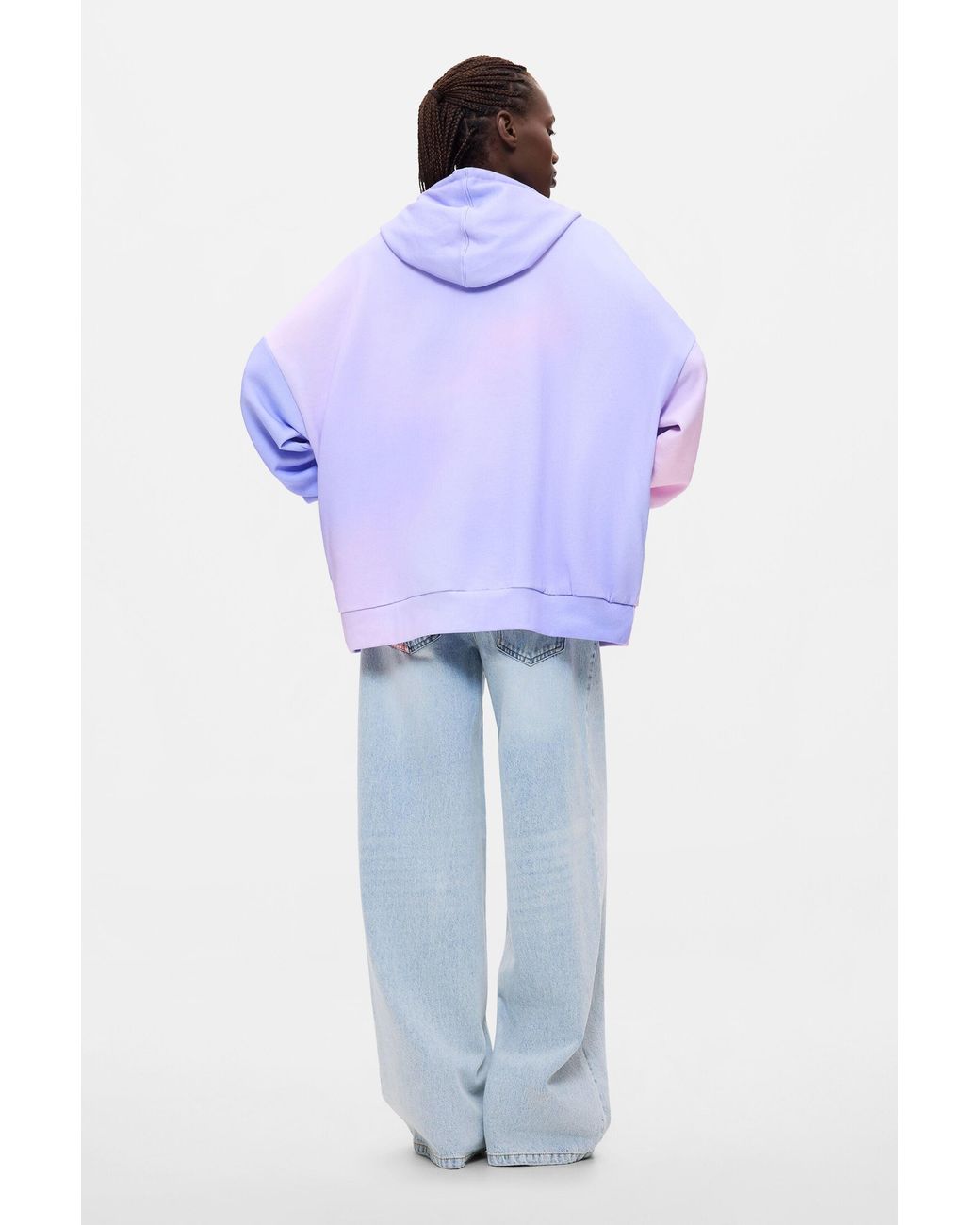 Desigual Blue Mickey Sweatshirt, Cotton