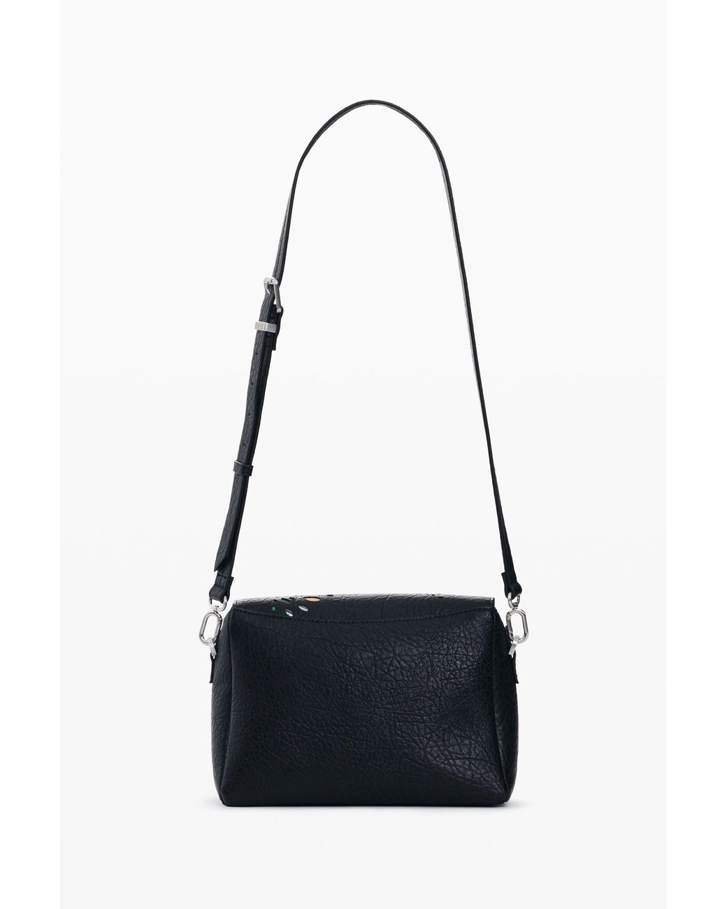 Desigual Black Small Butterfly Bag, Polyurethane