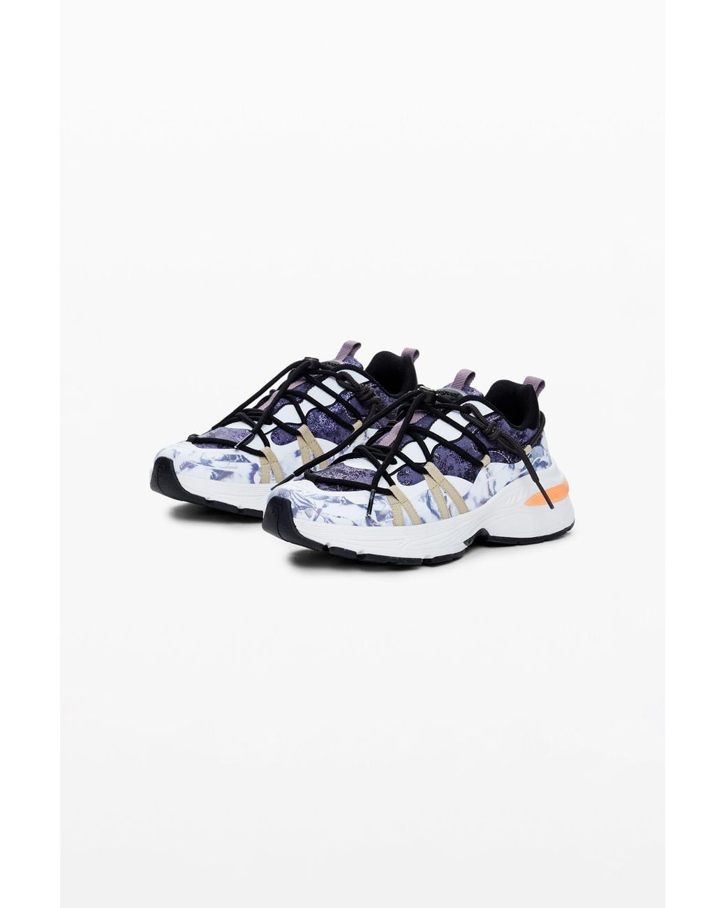 Desigual Blue Trekking Shoe