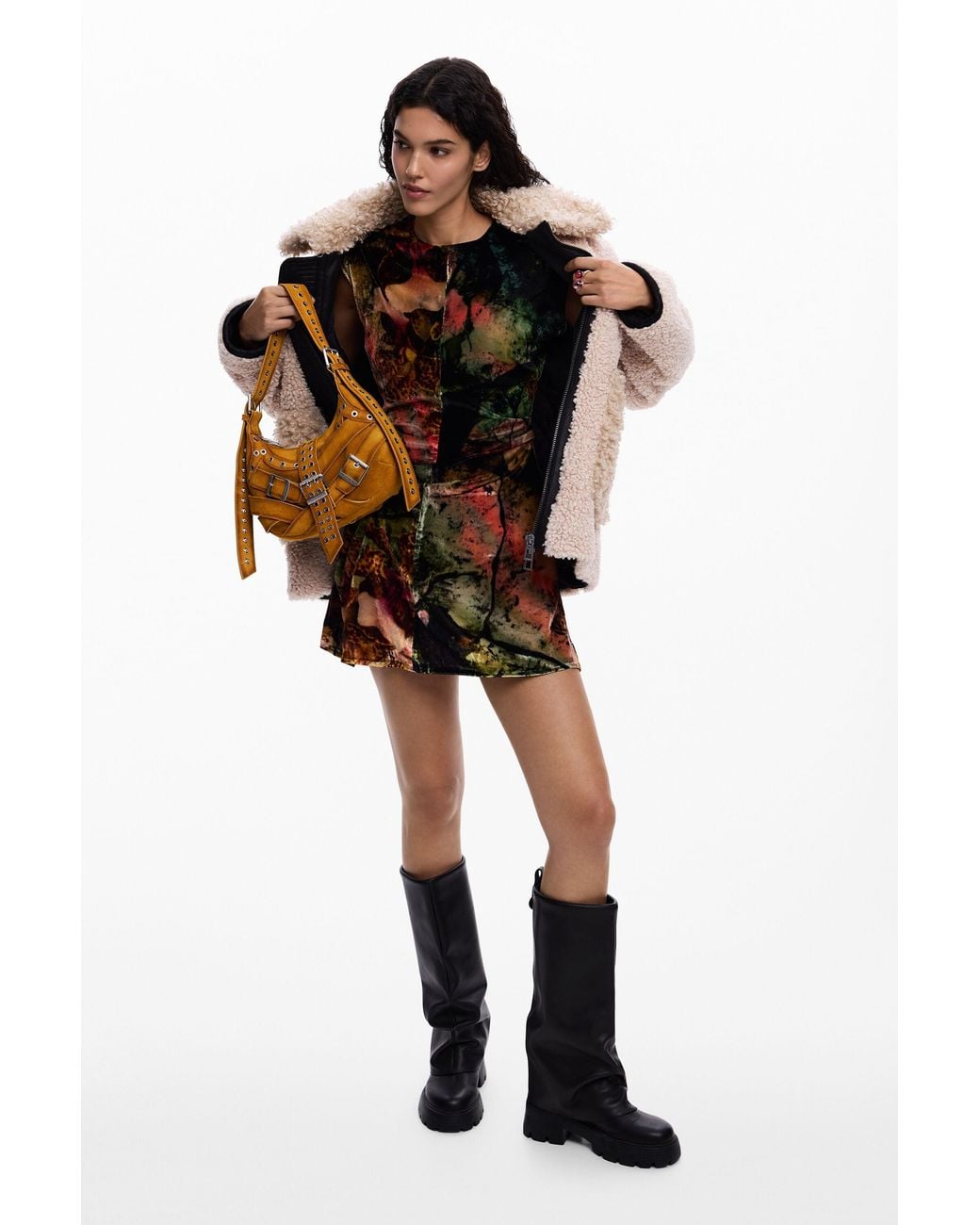 Desigual Black Dress Designed By Mr. Christian Lacroix