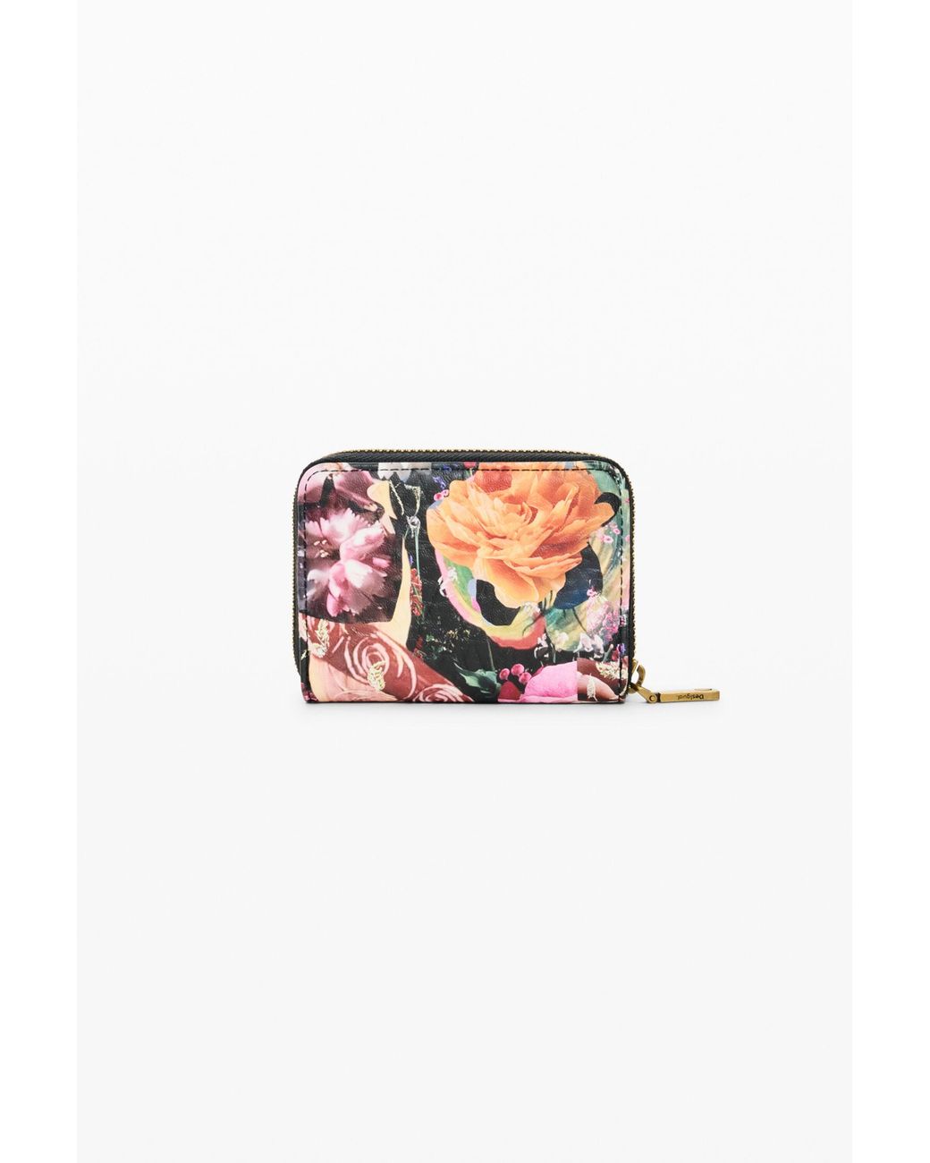 Desigual White Printed Wallet M. C. Lacroix, Polyurethane