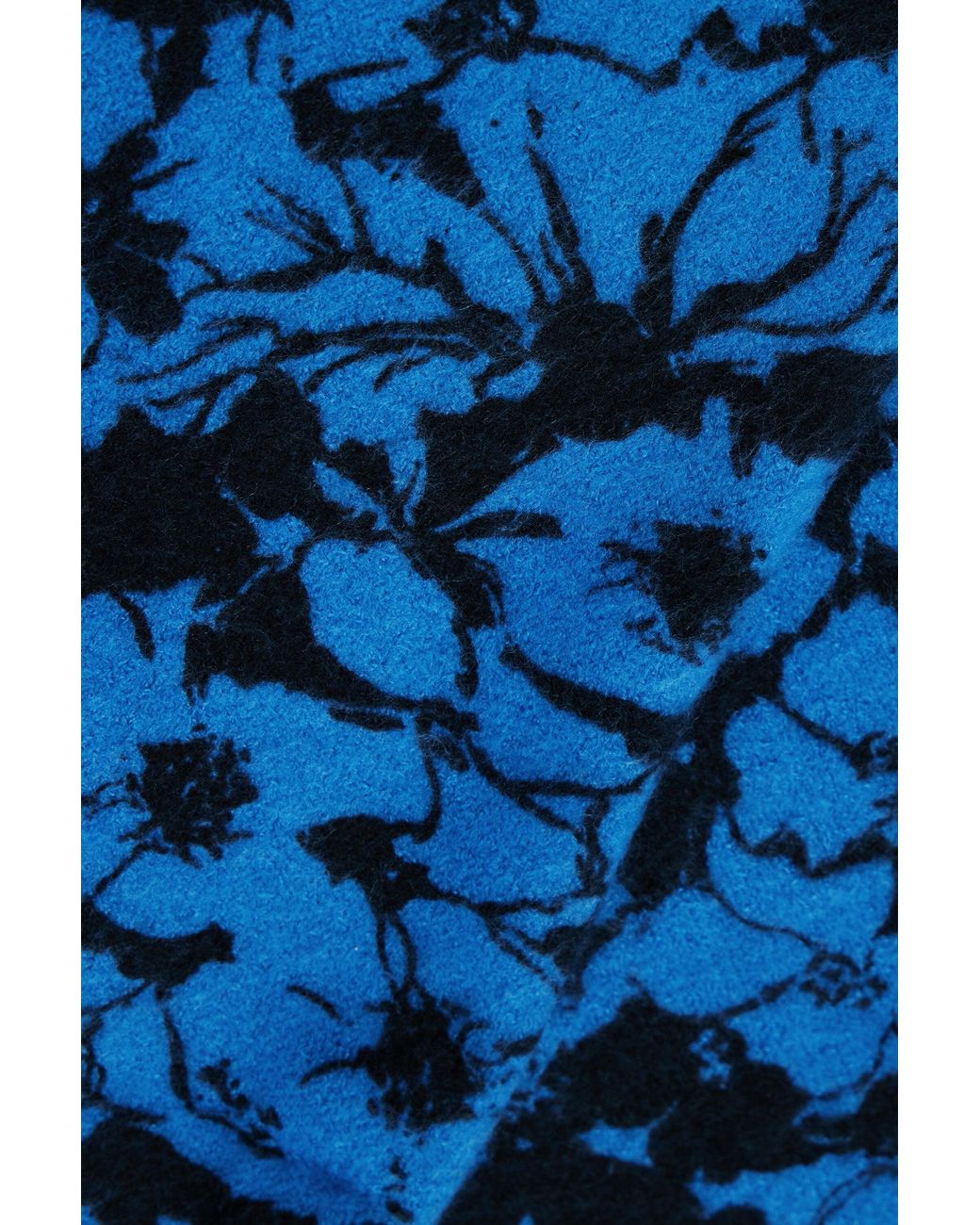 Desigual Blue Floral Scarf
