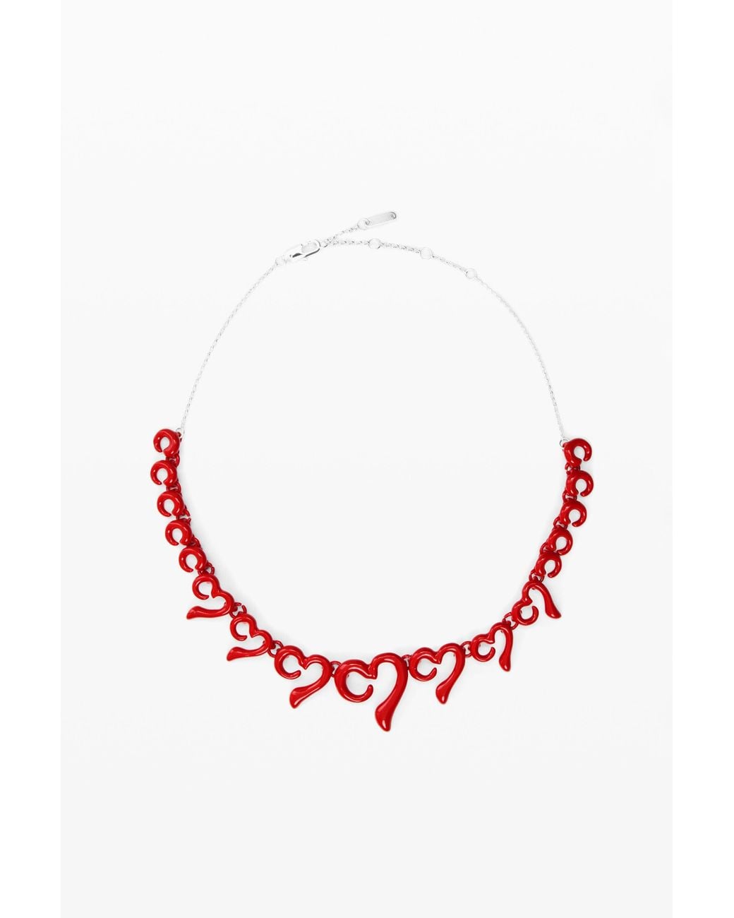 Desigual Red Zalio Pendant