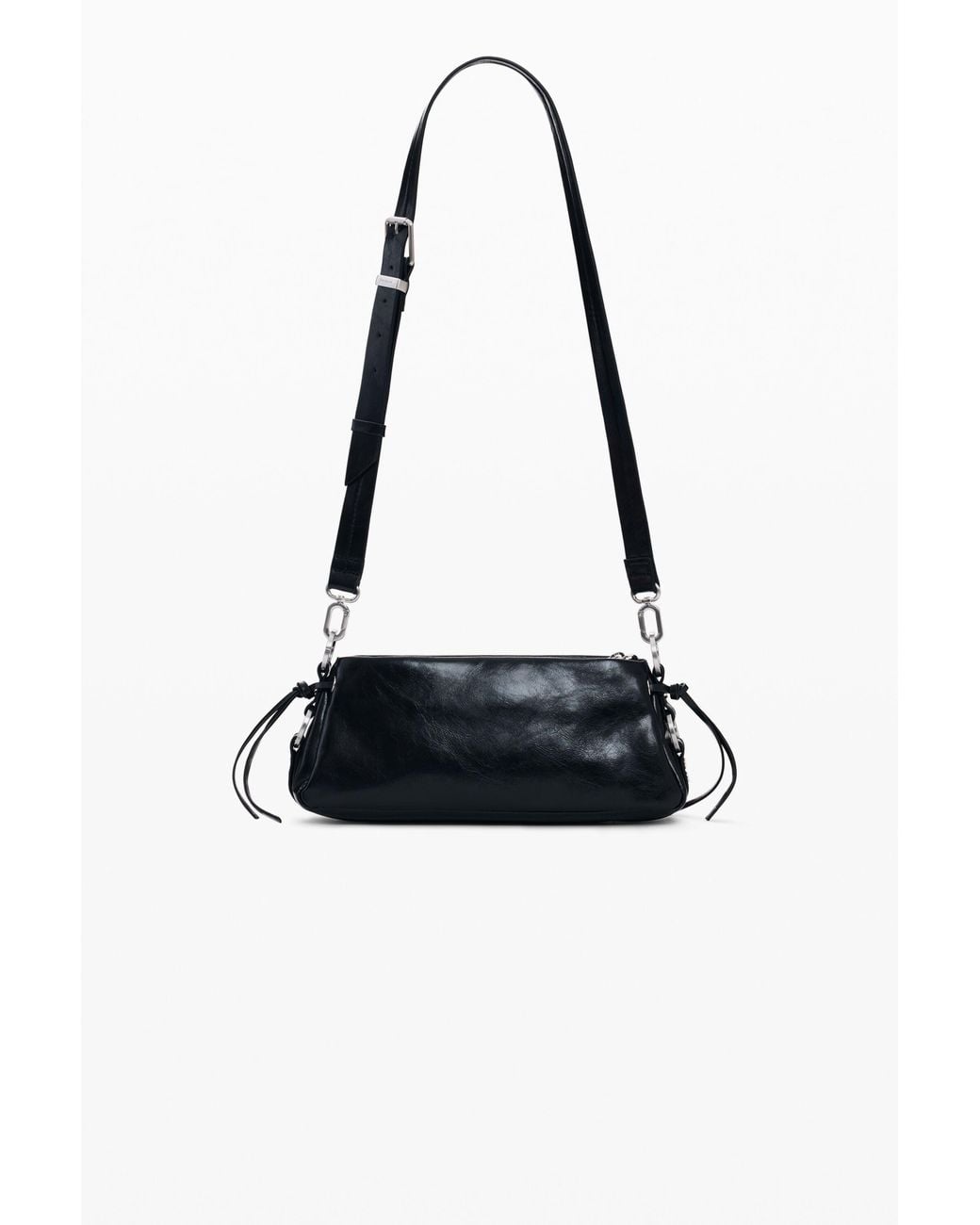 Desigual Black Small Faux Leather Bag, Polyurethane